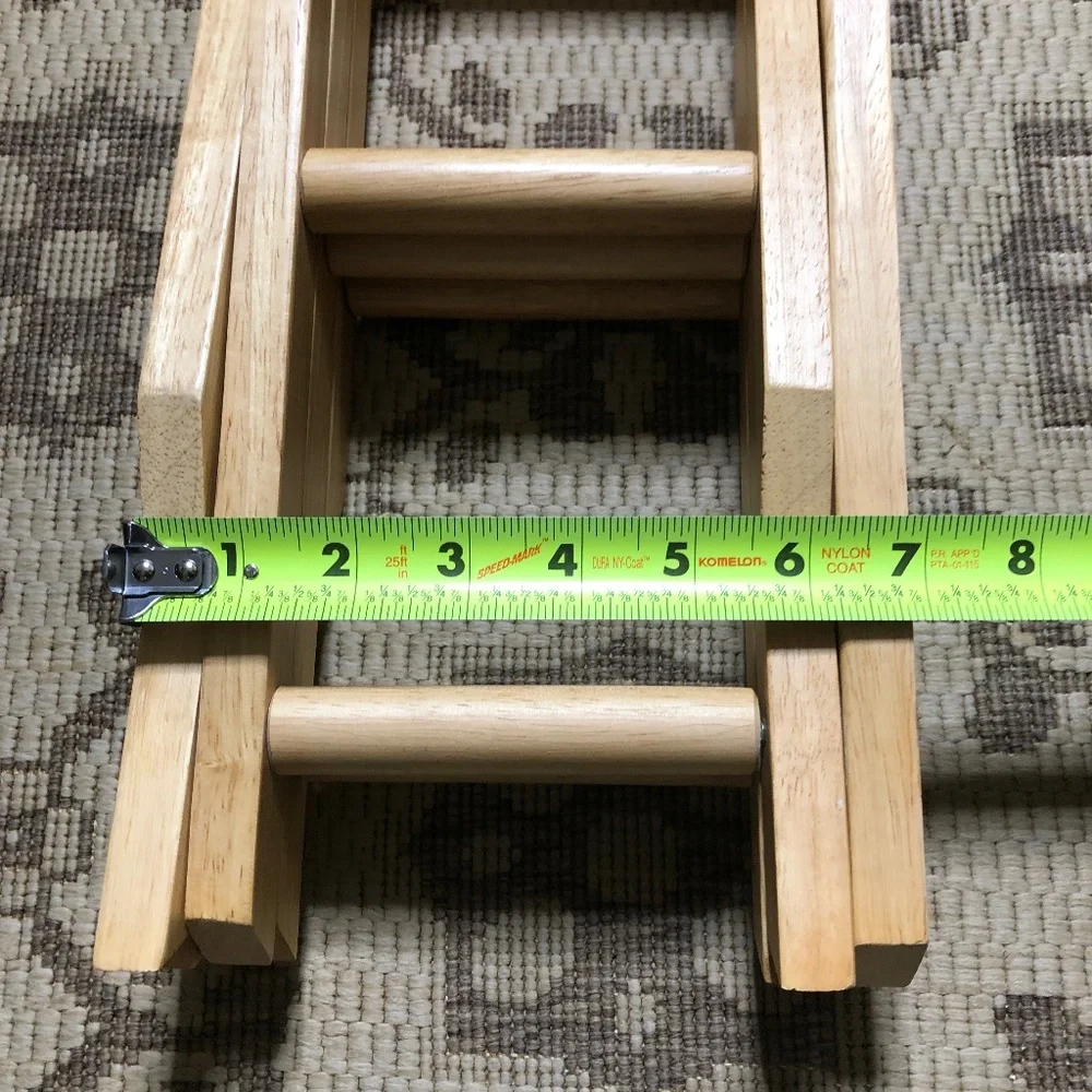 Wooden Folding Collapsible Wine Bottle Rack Holder Storage